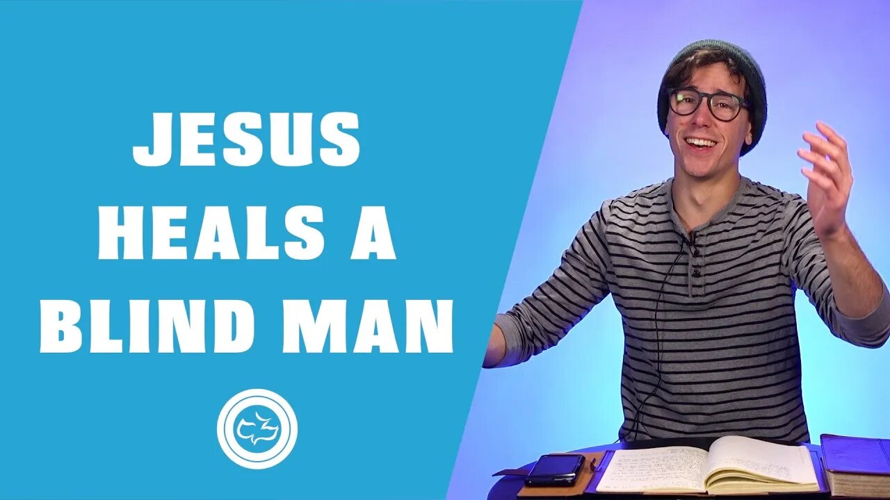 Jesus Healed a Man Who Was Born Blind (John 9) | Older Kids | Jonathan DiNovo