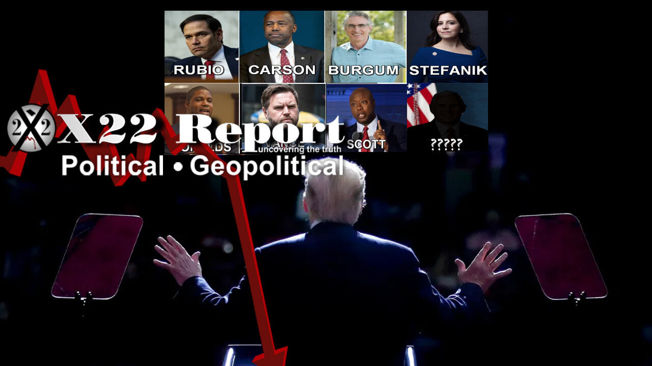 X22 Report: VP Might Not Be Who You Think, DOD COG Changed, [DS] In Downward Spiral