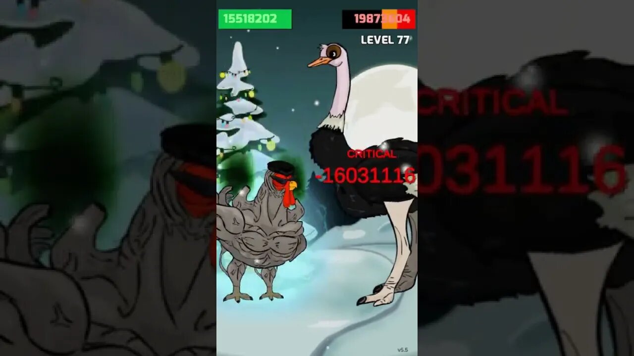 taguro vs ostrich level 77 || full videos on the channel