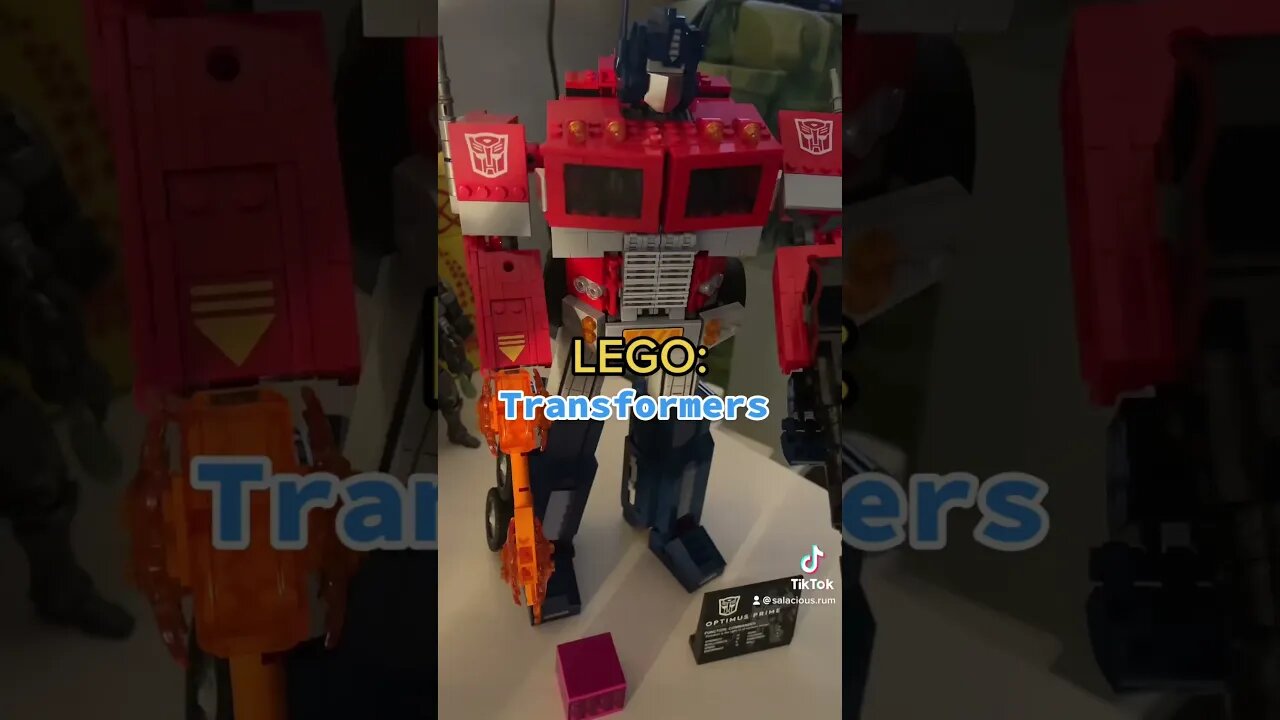 Lego: Transformers - Optimus Prime #shorts #toy #robot #hasbro #hasbropulse #morethanmeetstheeye