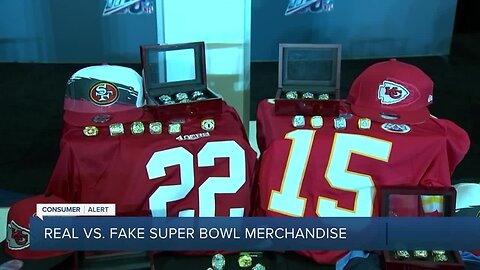 Beware of fake Super Bowl and NFL merchandise