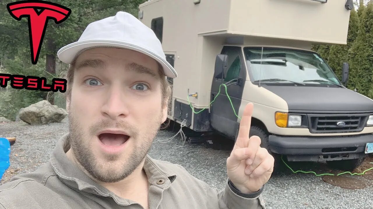 I live in a VAN and just ordered a TESLA