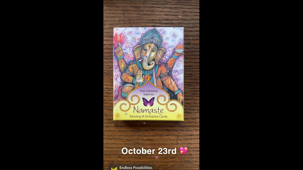 10/23/23 card: endless possibilities