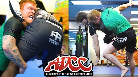 Tim Welch Trains for ADCC Open