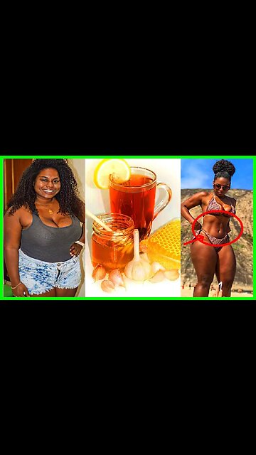 Garlic Lemon Honey Tea For Weight Loss Recipe (Detox Drink) Best Weight Loss Drink #shorts