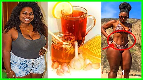 Garlic Lemon Honey Tea For Weight Loss Recipe (Detox Drink) Best Weight Loss Drink #shorts