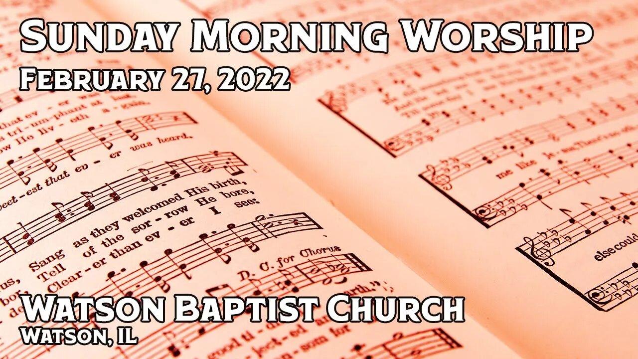 2022 02 27 Worship Service