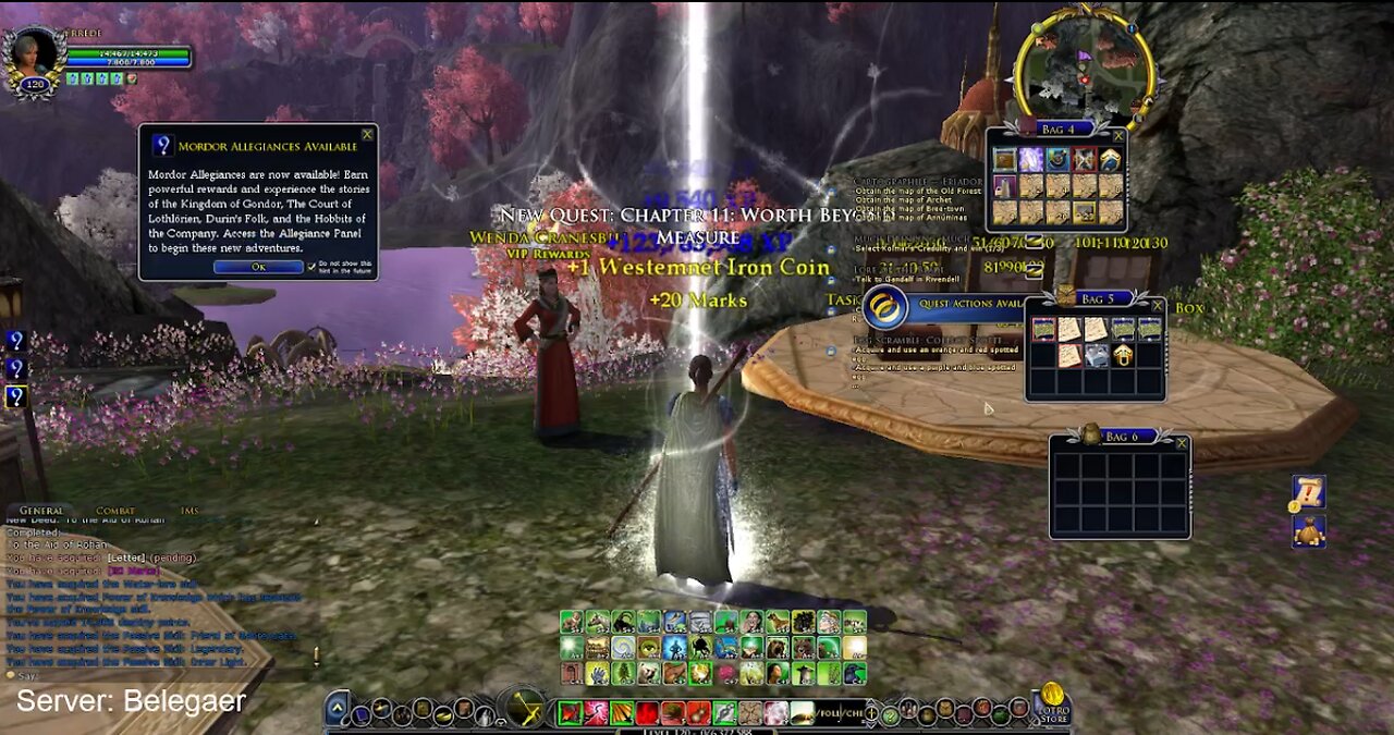 Big Ups in LOTRO: Using the Level 120 Valar