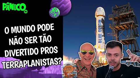 MAIS QUE SUPER FANTÁSTICO AMIGO É A VISTA DO FOGUETE DE JEFF BEZOS? Victor Hespanha revela