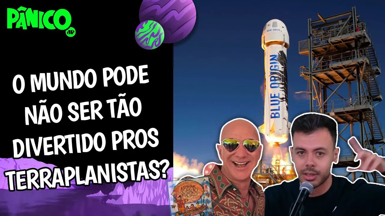 MAIS QUE SUPER FANTÁSTICO AMIGO É A VISTA DO FOGUETE DE JEFF BEZOS? Victor Hespanha revela