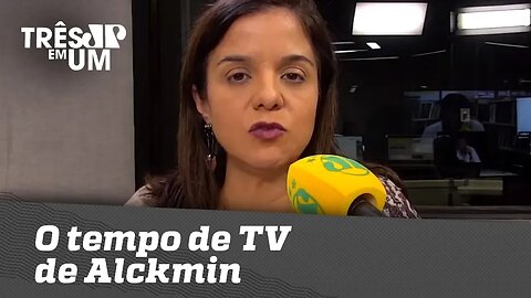 Vera Magalhães: O tempo de TV de Alckmin pode ser uma âncora ou uma alavanca