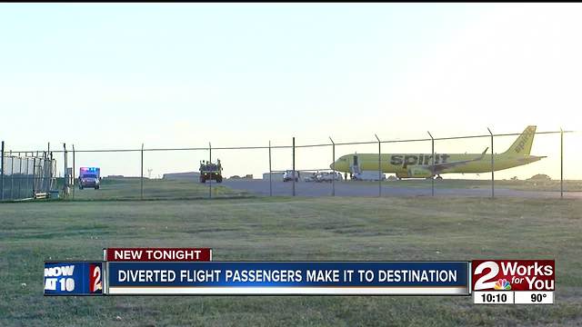 Spirit Airlines passengers back in Dallas by bus