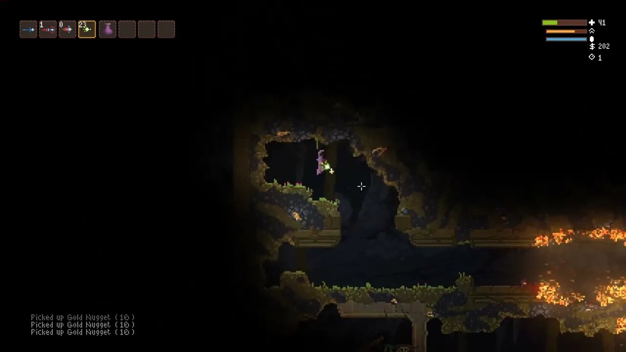 Noita [aaz] daily run for 2023.MARCH.30 Can't resist the mushroom zone wands... 💀💀💀
