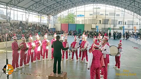 BANDA DE PERCUSSÃO PEDRO BARROS FILHO 2022 NA II COPA RECIFE DE BANDAS ESCOLARES 2022