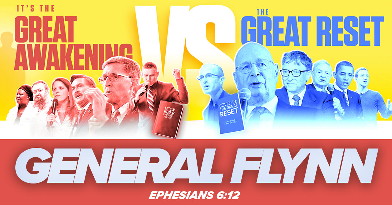 General Flynn | Why Do Yuval Noah Harari & Klaus Schwab Want to END YOUR FREE WILL?