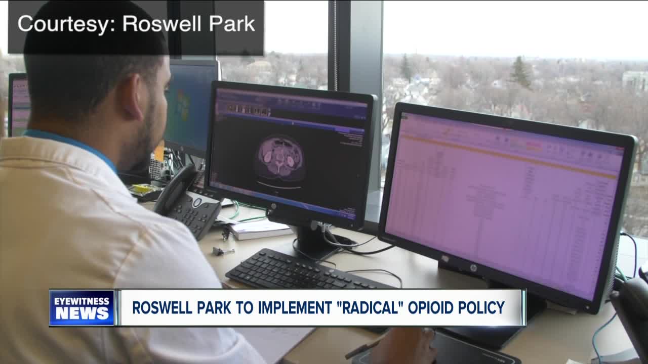 Roswell Park to implement "radical" opioid reduction policy in 2019