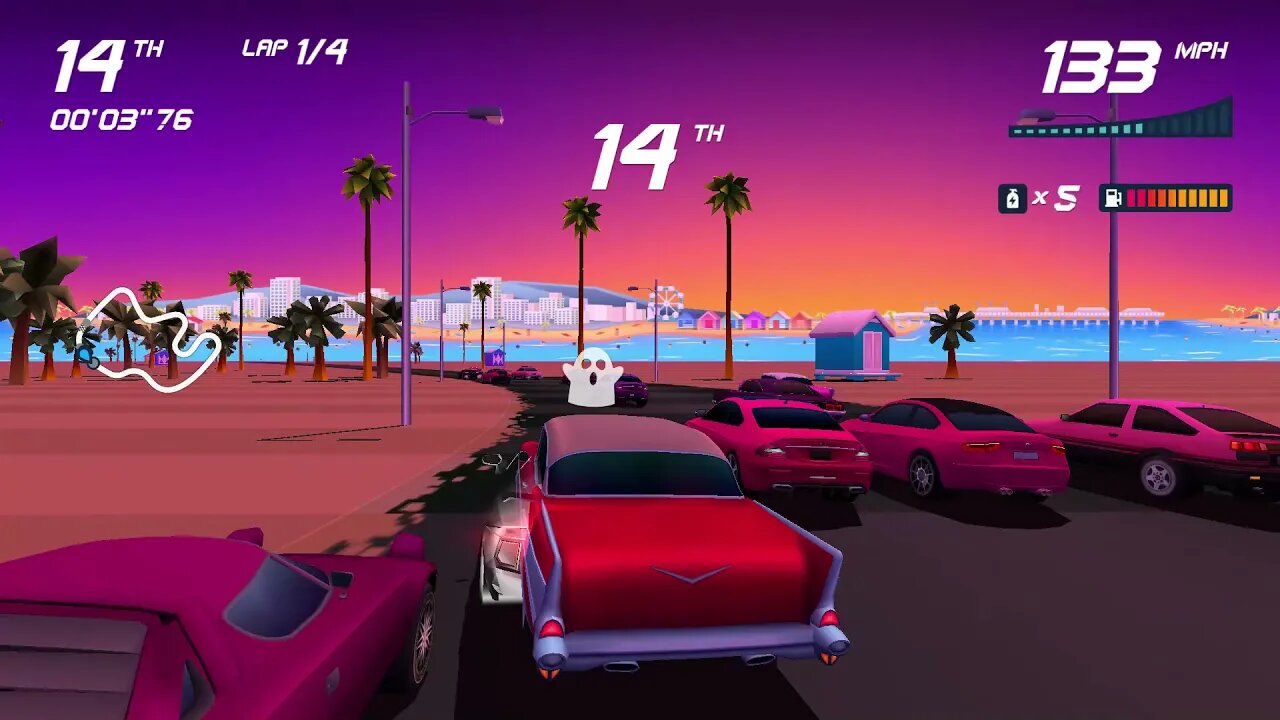 Horizon Chase Turbo (PC) - Playground Event: Pink October