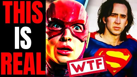The Flash Director Confirms INSANE Rumor | Nicolas Cage Is SUPERMAN In New DC Movie