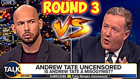 [MUST WATCH] Andrew Tate Returns On Piers Morgan