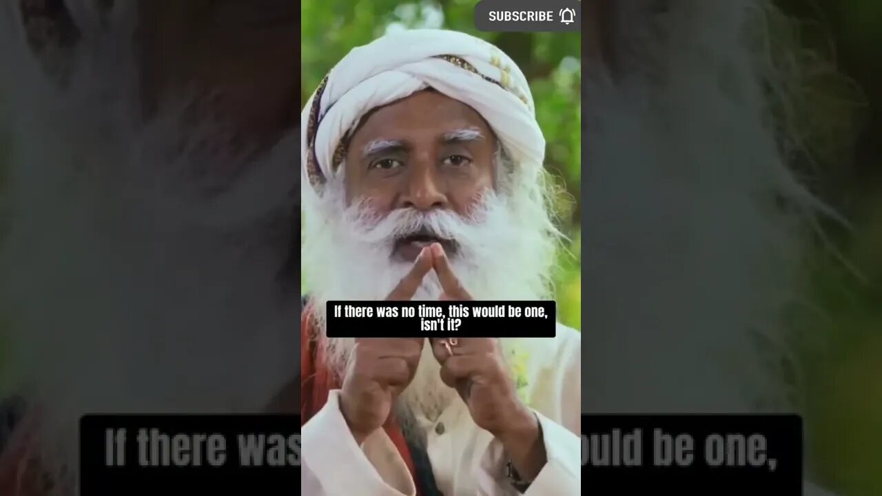 Time is Life Sadhguru