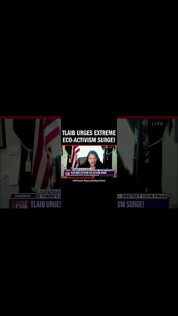 Tlaib Urges Extreme Eco-Activism Surge!