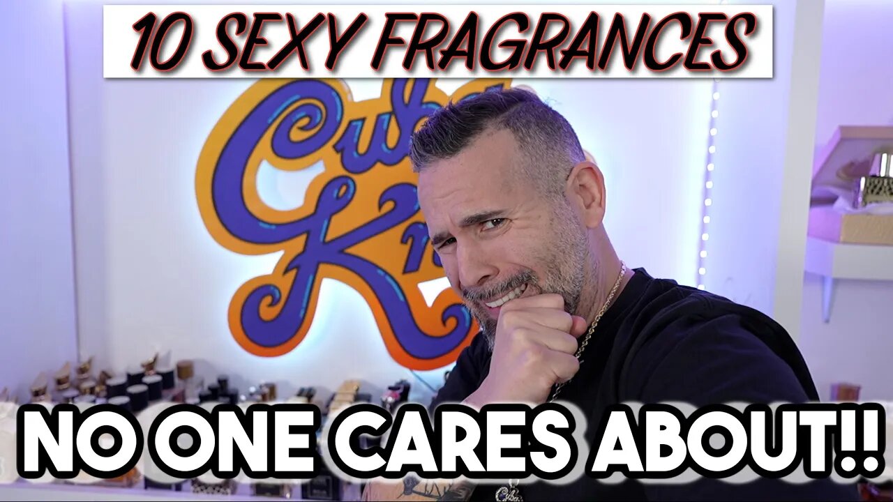 10 SEXY NICHE FRAGRANCES THAT NO ONE CARES ABOUT!