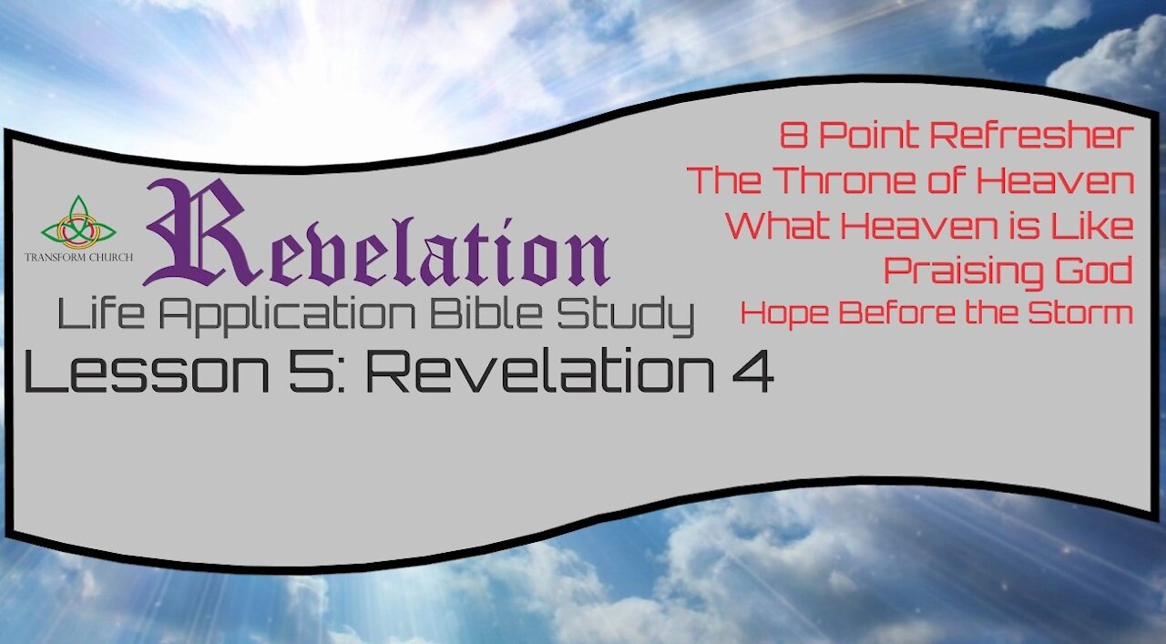 Lesson 5: Revelation 4