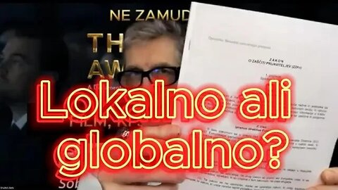 Zakon o ZAŠČITI IZDAJALCEV IN OVADUHOV - LOKALNO ALI GLOBALNO - Mihael Bellis