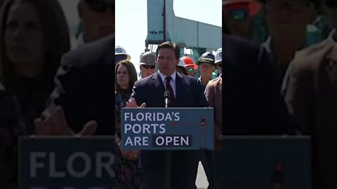 Florida Governor DeSantis speaks on the state’s new bill