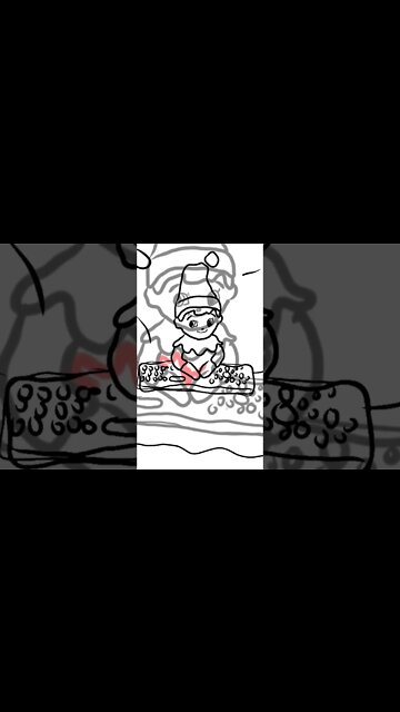 Look Who Took Over the TV..ELF Drawing #christmas #christmas2022 #elfontheshelf