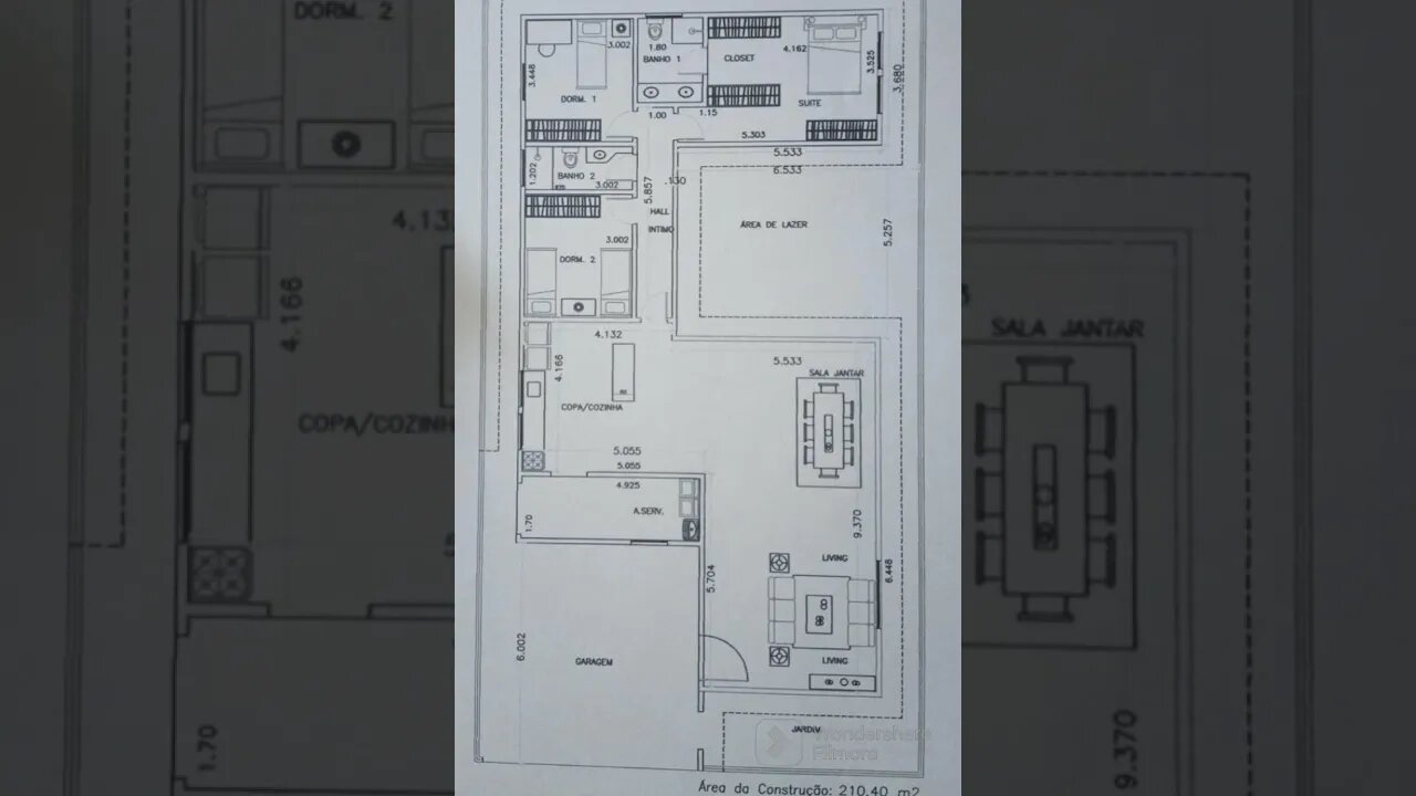 ✅planta baixa casa com bastante espaço ⏯️⏪◀️⏮️⏭️