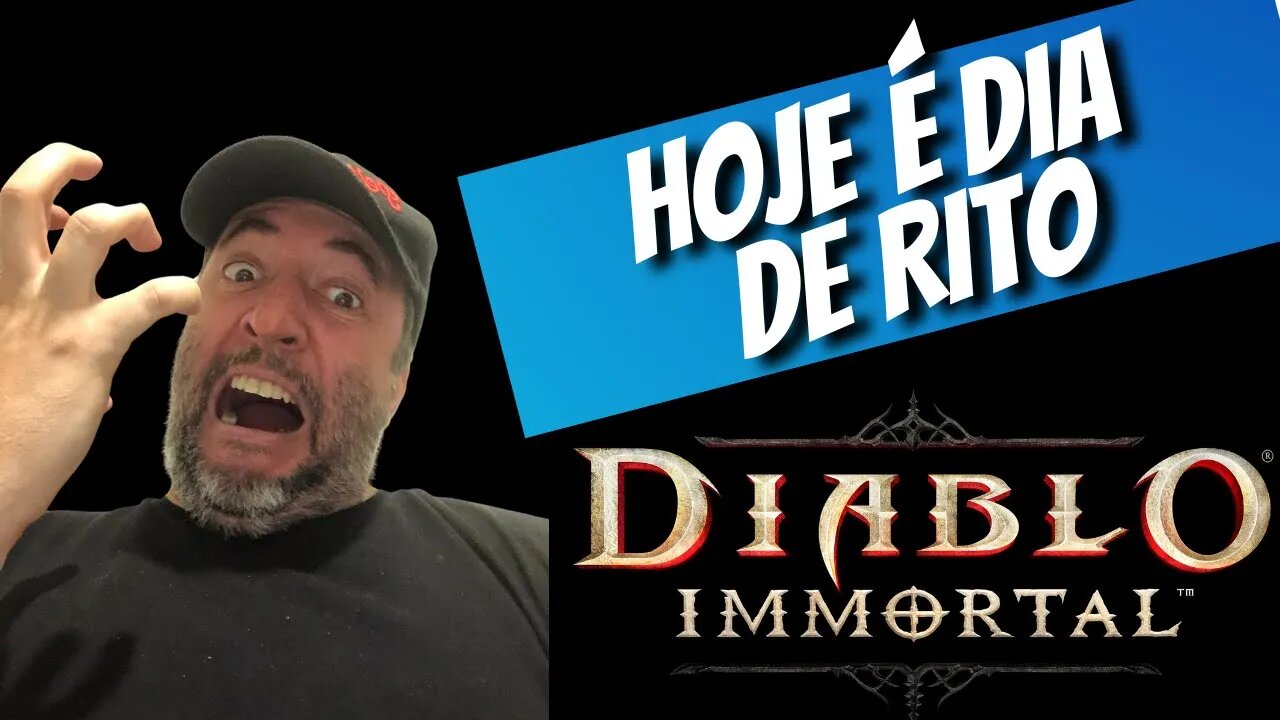 (LIVE) Diablo Immortal - Farmar ate o dedo cair ou ate cair de sono xD