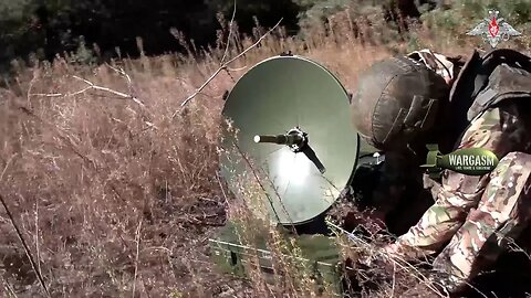 Russia's Ivanovo paratroopers' signal troops in action near Bakhmut