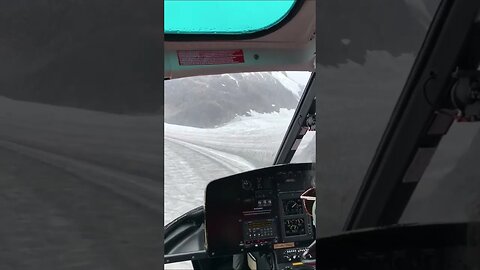 Flying over Alaskan Glacier was a dream!