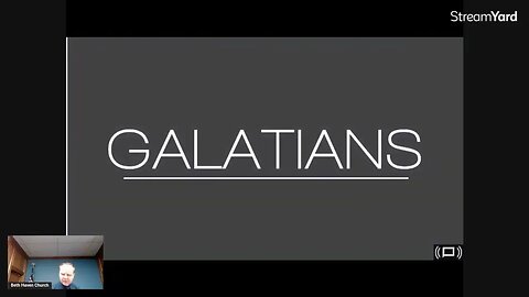 Galatians: Outroduction