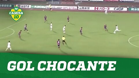 Ele chutou daí? Brasileiro ousa e faz GOL CHOCANTE no Japão!