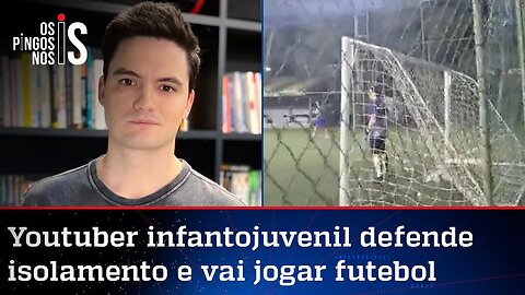 Hipocrisia de Felipe Neto na pandemia é escancarada