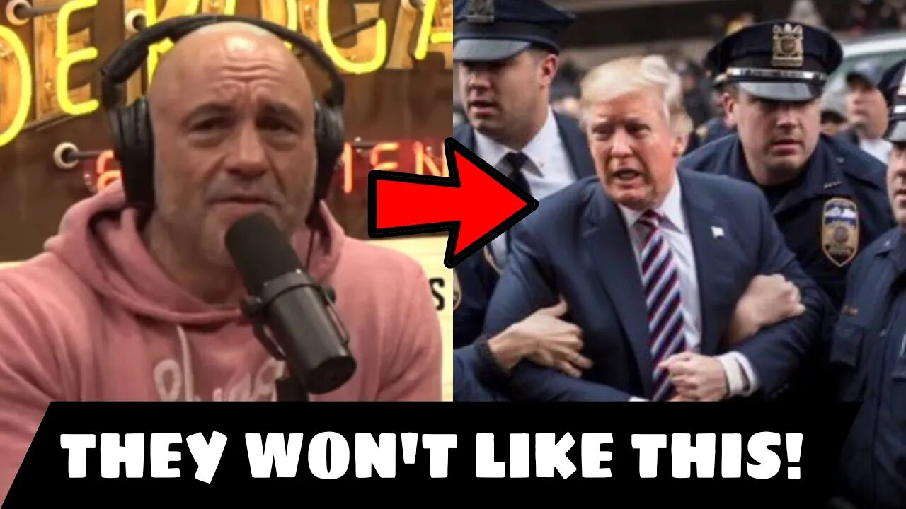 Joe Rogan SHOCKED by Donald Trump ARREST Drama