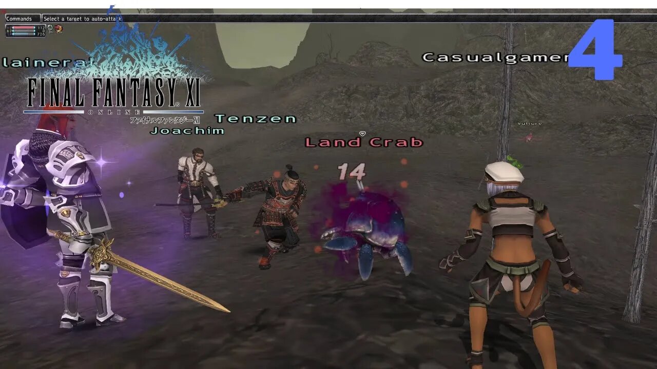 Let's Play Final Fantasy XI - (CatsEyeXI Private Server) (Part 4) Commentary - PC