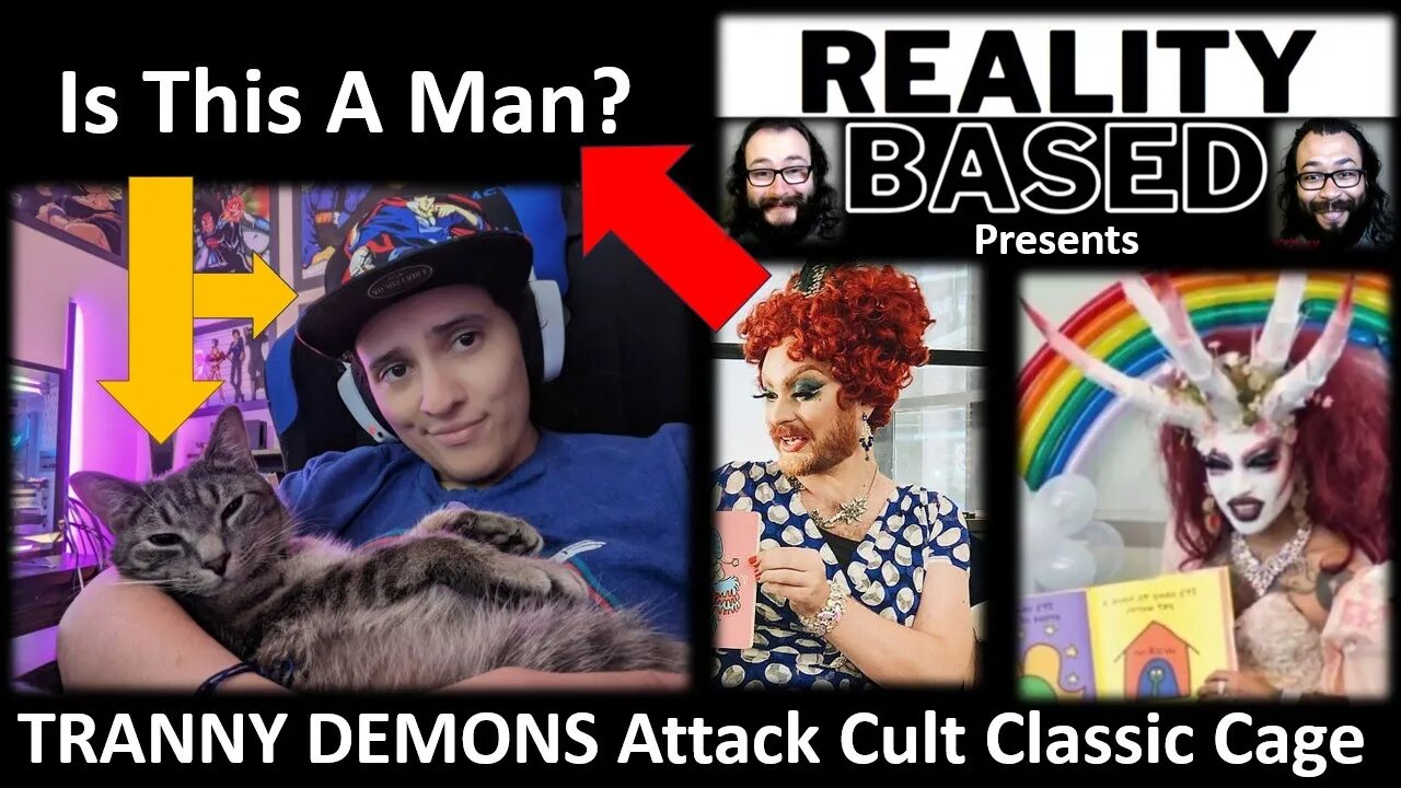 TRANNY DEMONS Attack!!! Cult Classic Cage, WOKE Mob think Cassie's a Man & Link is Trans?