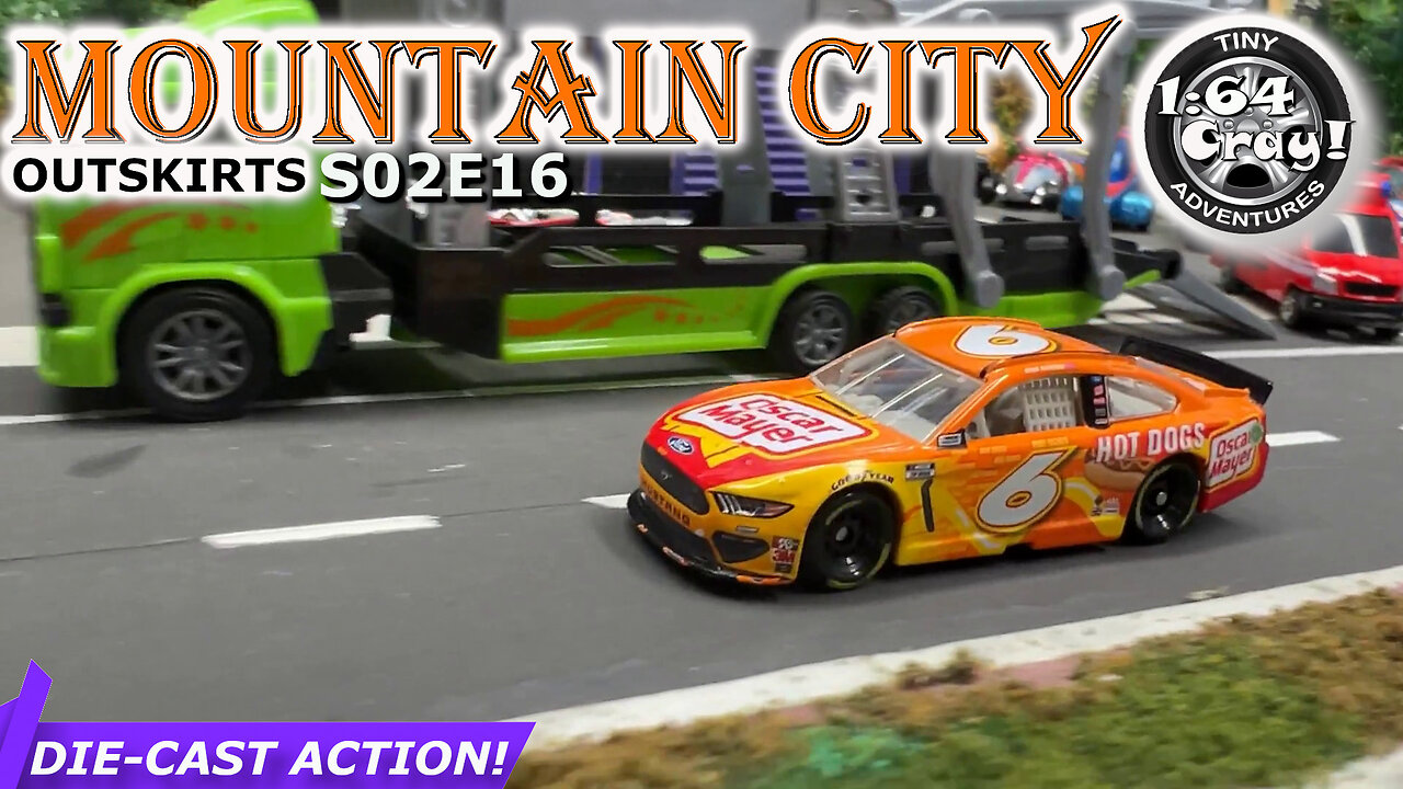 Mountain City Outskirts S02E16 - matchbox hotwheels MLB motormax minigt maisto welly diecast