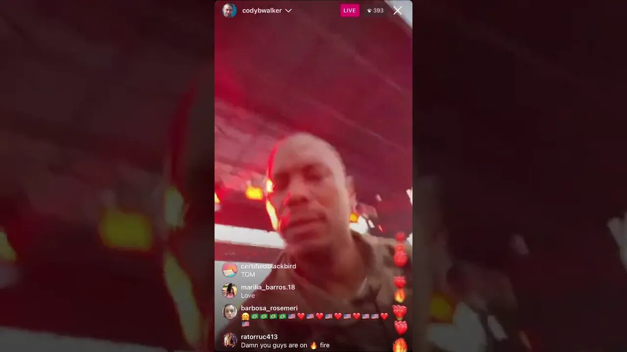 CodyBWalker IG LIVE: Fuel Fest Hosted By Tyrese & Paul Walker Brother Cody In Maimi Palm Beach 25-02