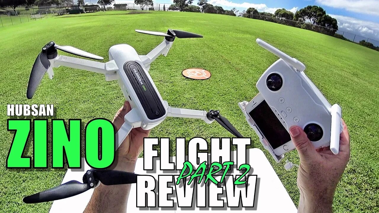 Hubsan ZINO Flight Test Review - PART 2 - [Intelligent Flight Modes, Tracking, Pros & Cons] 🚁