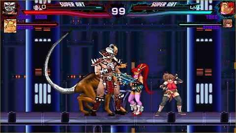Mugen: Shao Khan/Motaro vs Yoko/Azukina