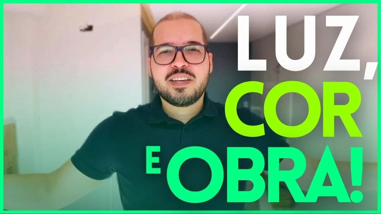 LUZ, COR E OBRA: TOUR PELO APARTAMENTO DE 25M² - GOSTARAM DAS CORES?