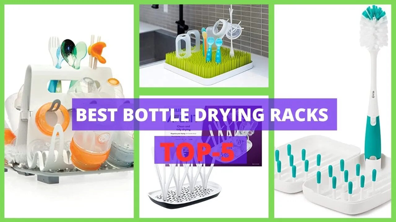 Best Bottle Drying Racks| 5 Bottle Drying Racks You Didn't Know You Needed