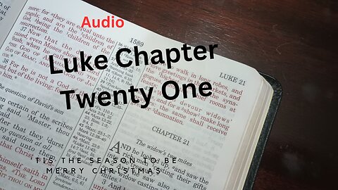 The Widow's Two Mites Luke Chapter 21.