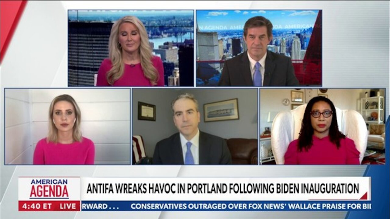 Antifa Wreaks Havoc in Portland Following Biden Inauguration