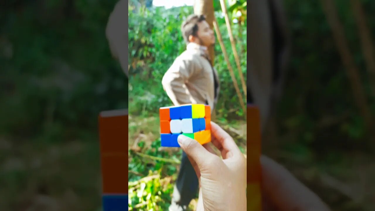 The Most Crazy Solve By PJ [Rubik's Cube]🤣 #shorts #cube #rubikscube #viral #trending #youtubeshorts