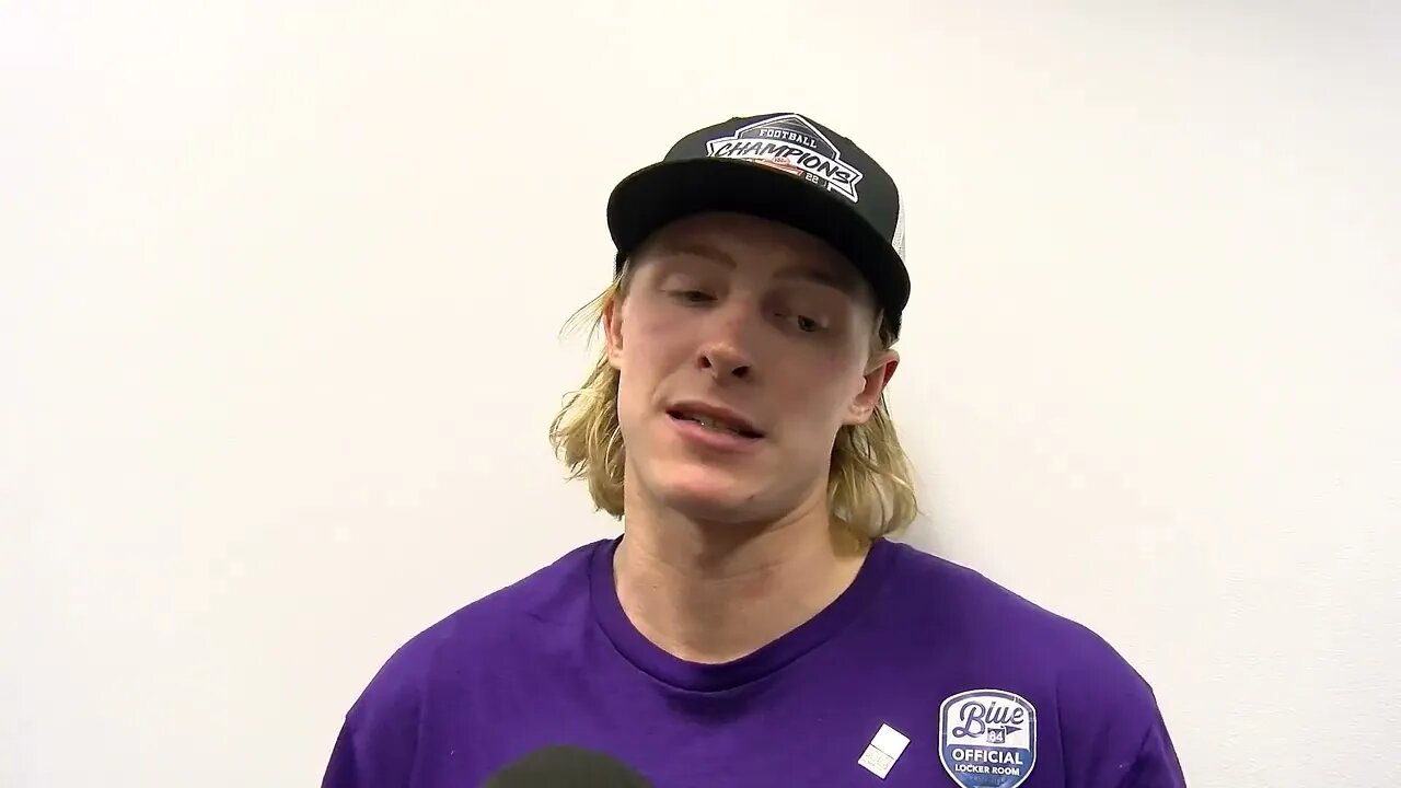 Kansas State Football | Ty Zentner Postgame Interview | K-State 31, TCU 28 OT